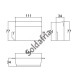 Caixa Patola CP-015 35x110x76 Caixa Patola CP-015 35x110x76
